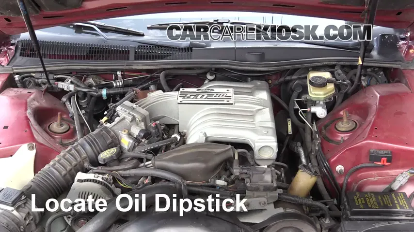 1993 Ford Thunderbird LX 5.0L V8 Oil Check Oil Level